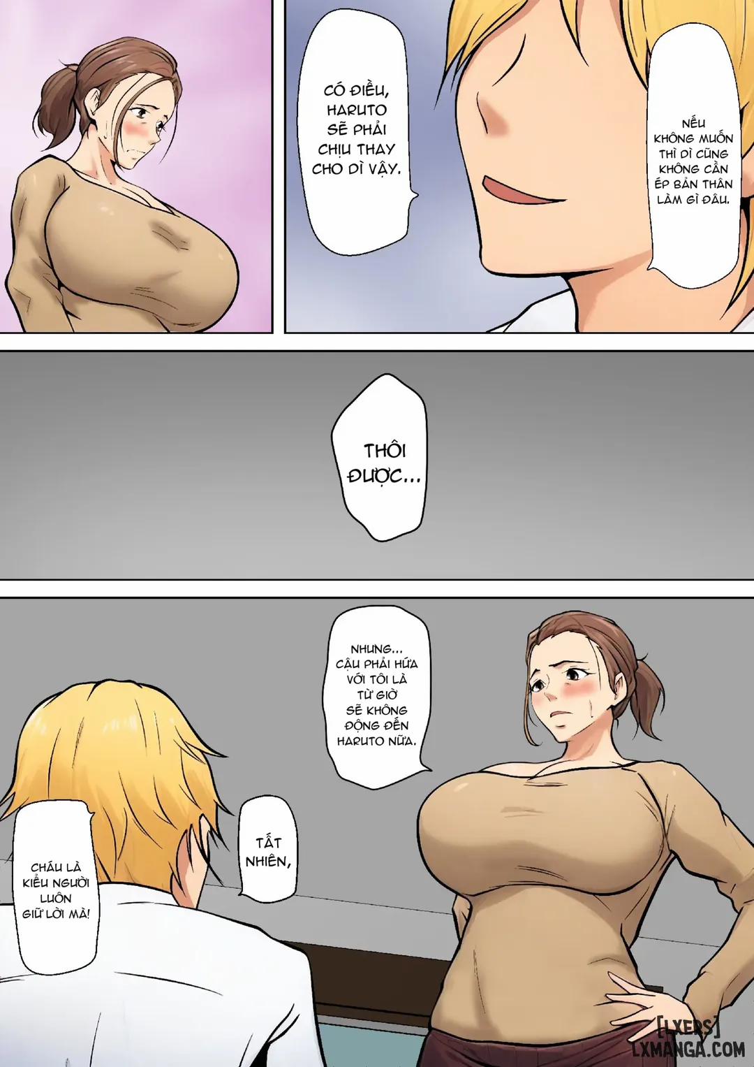 Mối tình lãng mạn ảo tưởng với bạn của con trai Oneshot trang 9