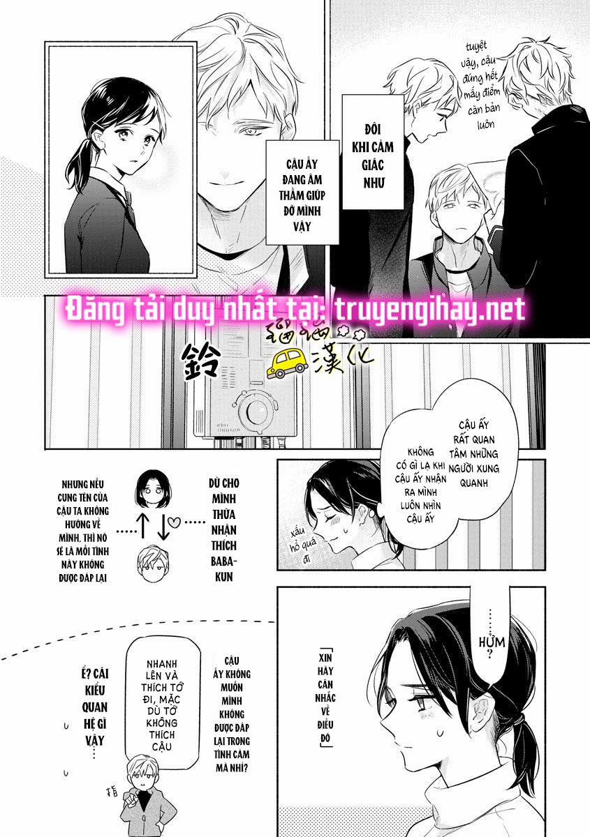 Mối Tình Ngọt Ngào Của Chàng Trai Nổi Tiếng Và Cô Nàng Trầm Lặng 2.1 trang 13