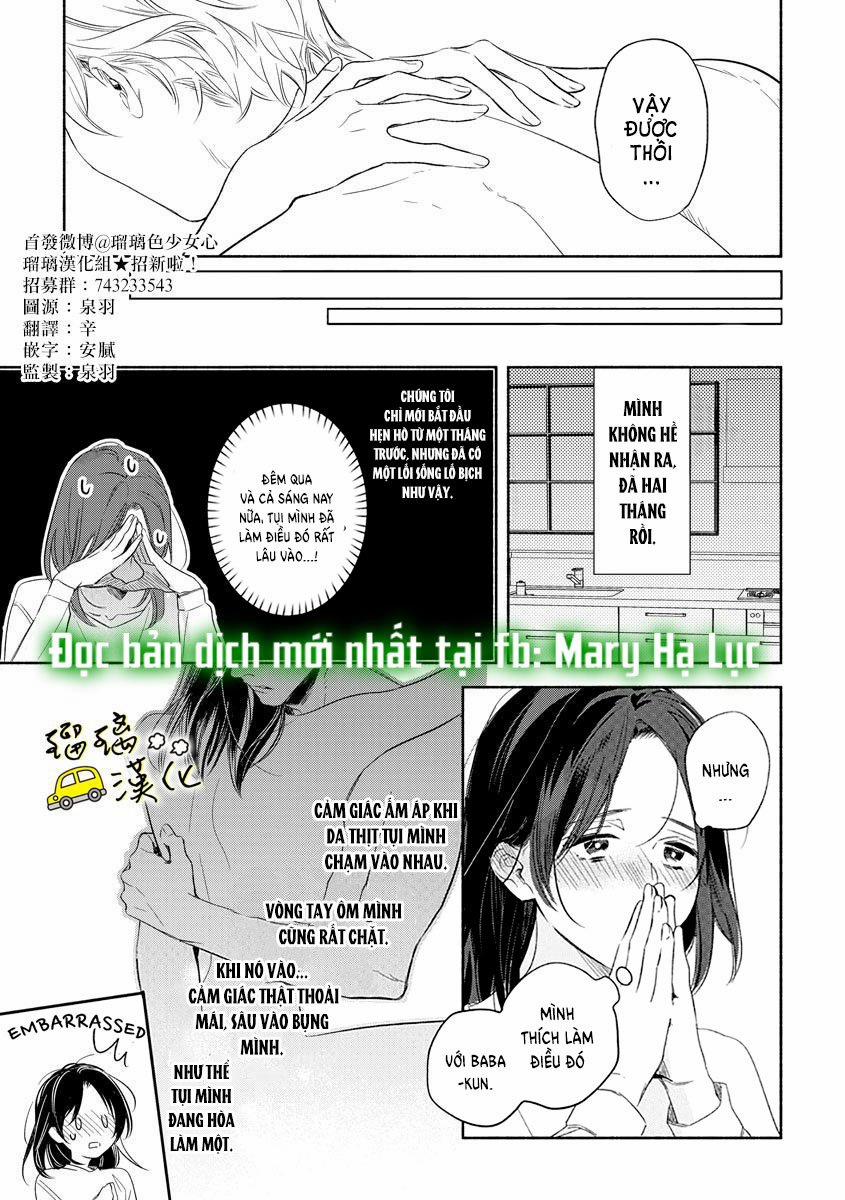 Mối Tình Ngọt Ngào Của Chàng Trai Nổi Tiếng Và Cô Nàng Trầm Lặng 5.1 trang 8