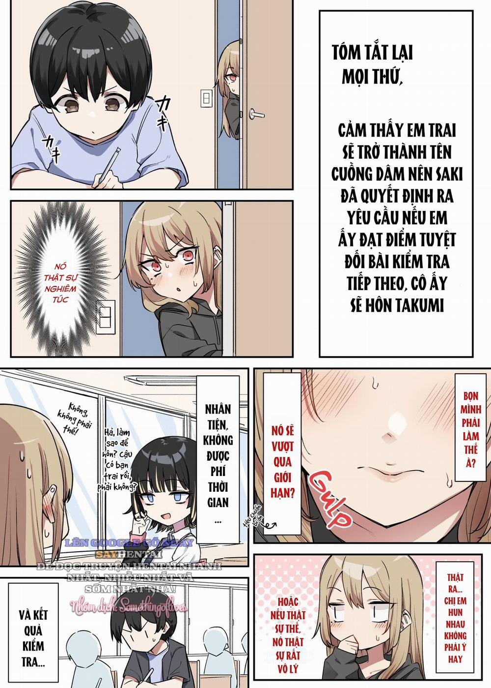 Mối tình với em trai kế 0 End trang 14