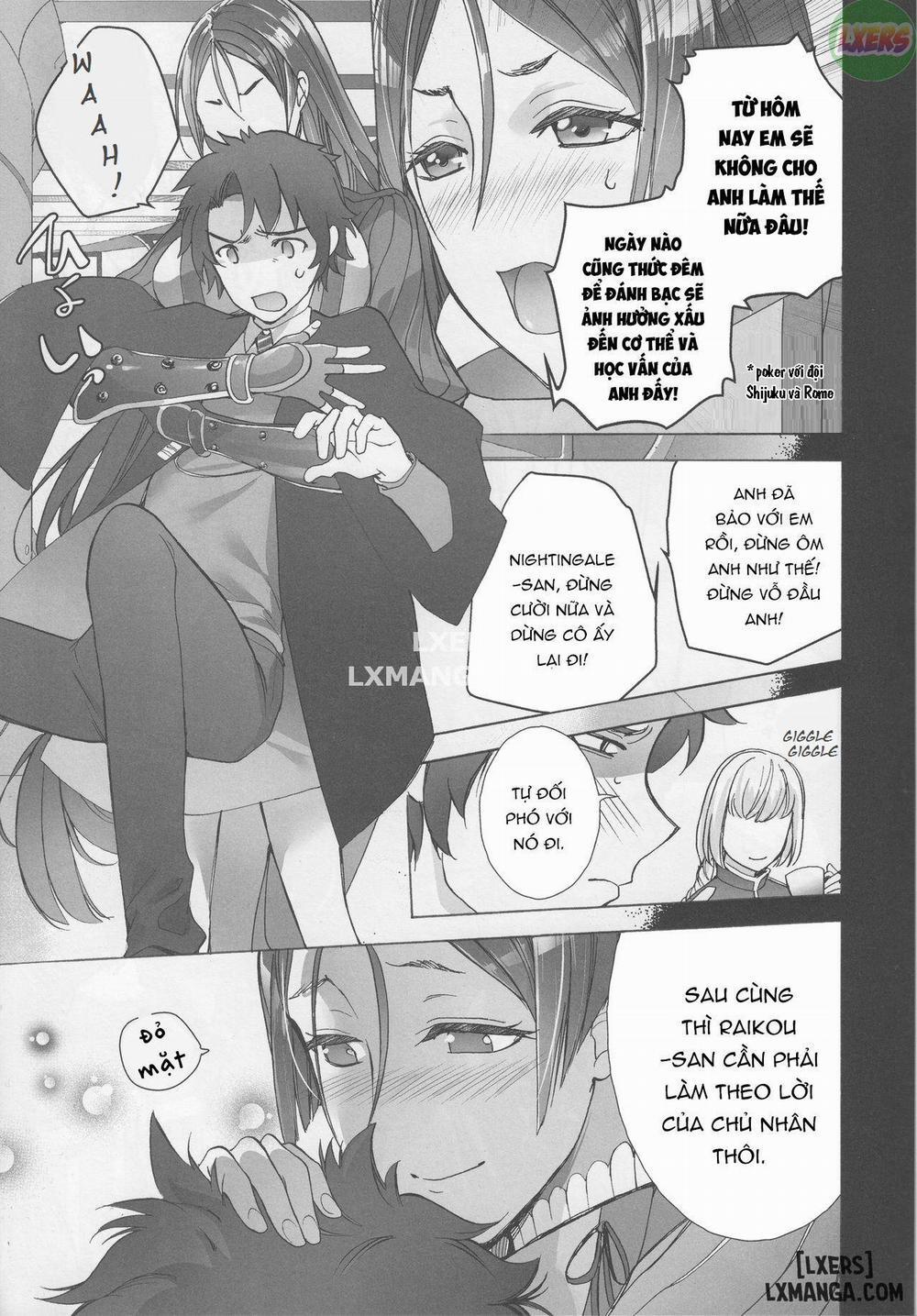 Mom wet her pants. Then, I'll spoil you Oneshot trang 6