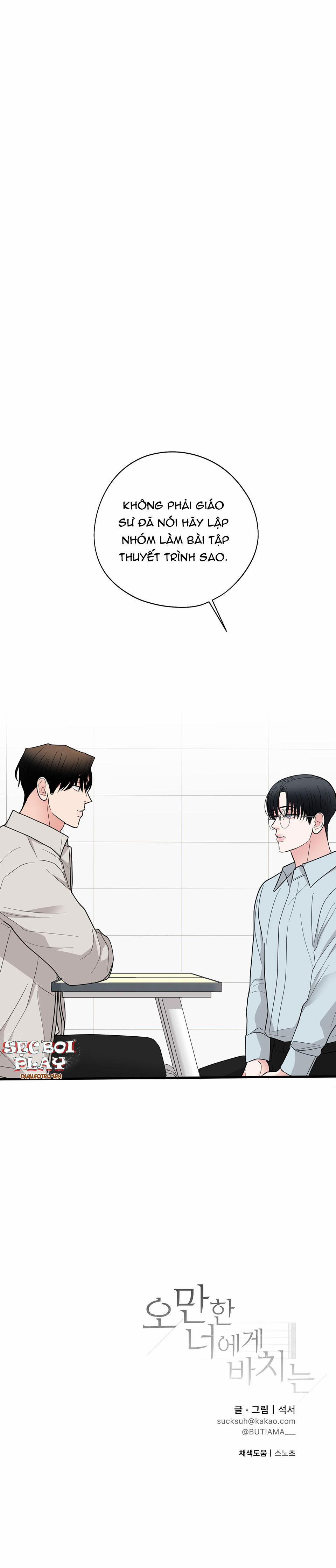 Món Quà Dành Cho Kẻ Ngạo Mạn 18 trang 30