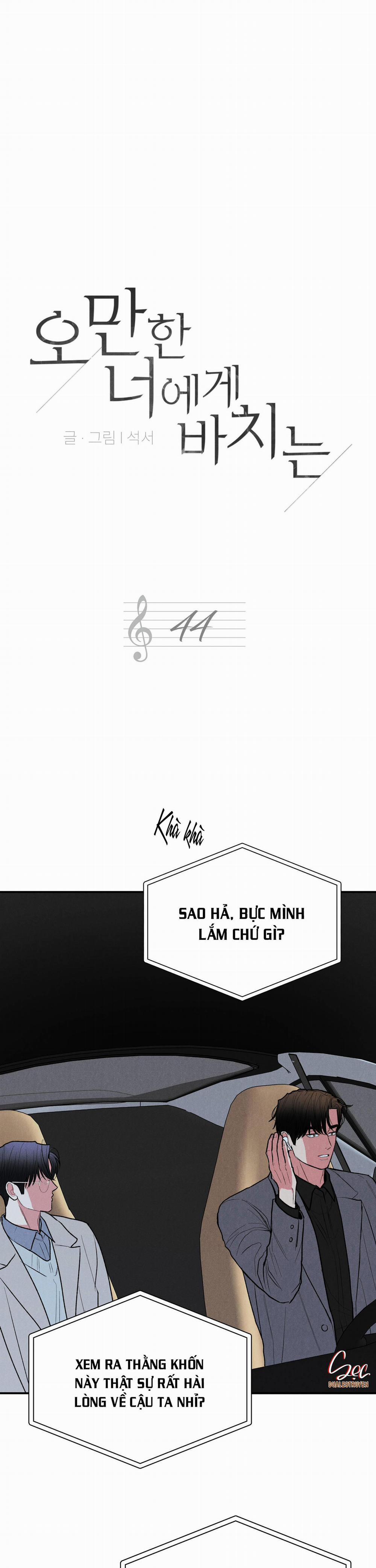 Món Quà Dành Cho Kẻ Ngạo Mạn 44 trang 3