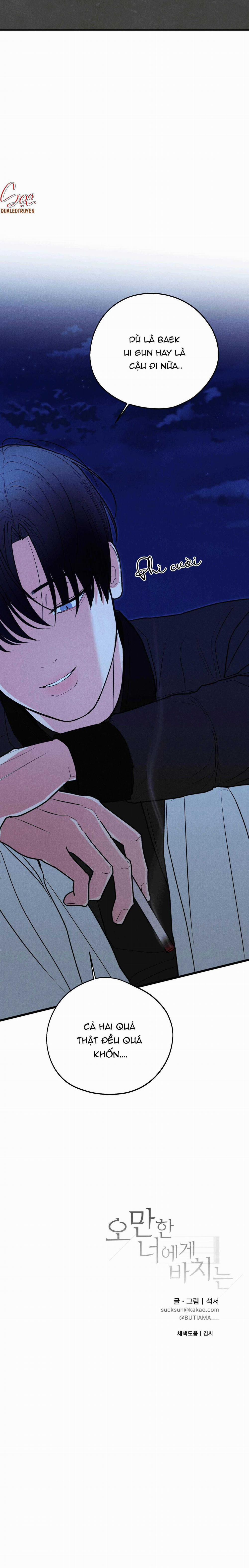 Món Quà Dành Cho Kẻ Ngạo Mạn 47 trang 25