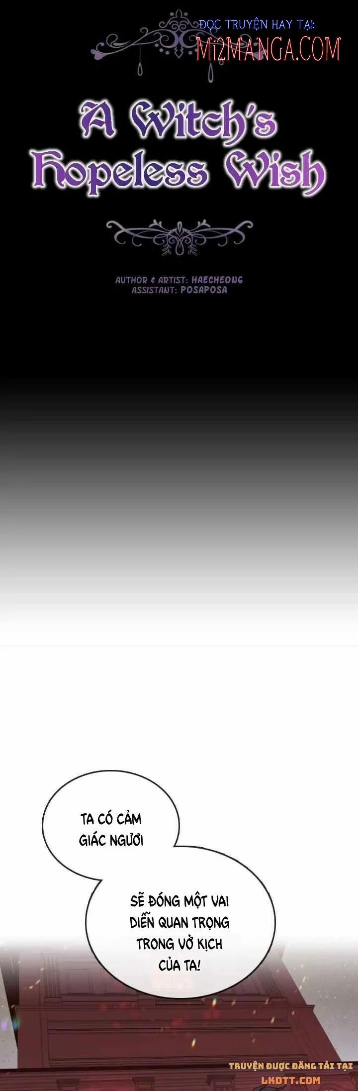 Mong Ước Tuyệt Vọng Của Một Phù Thủy 52 trang 7