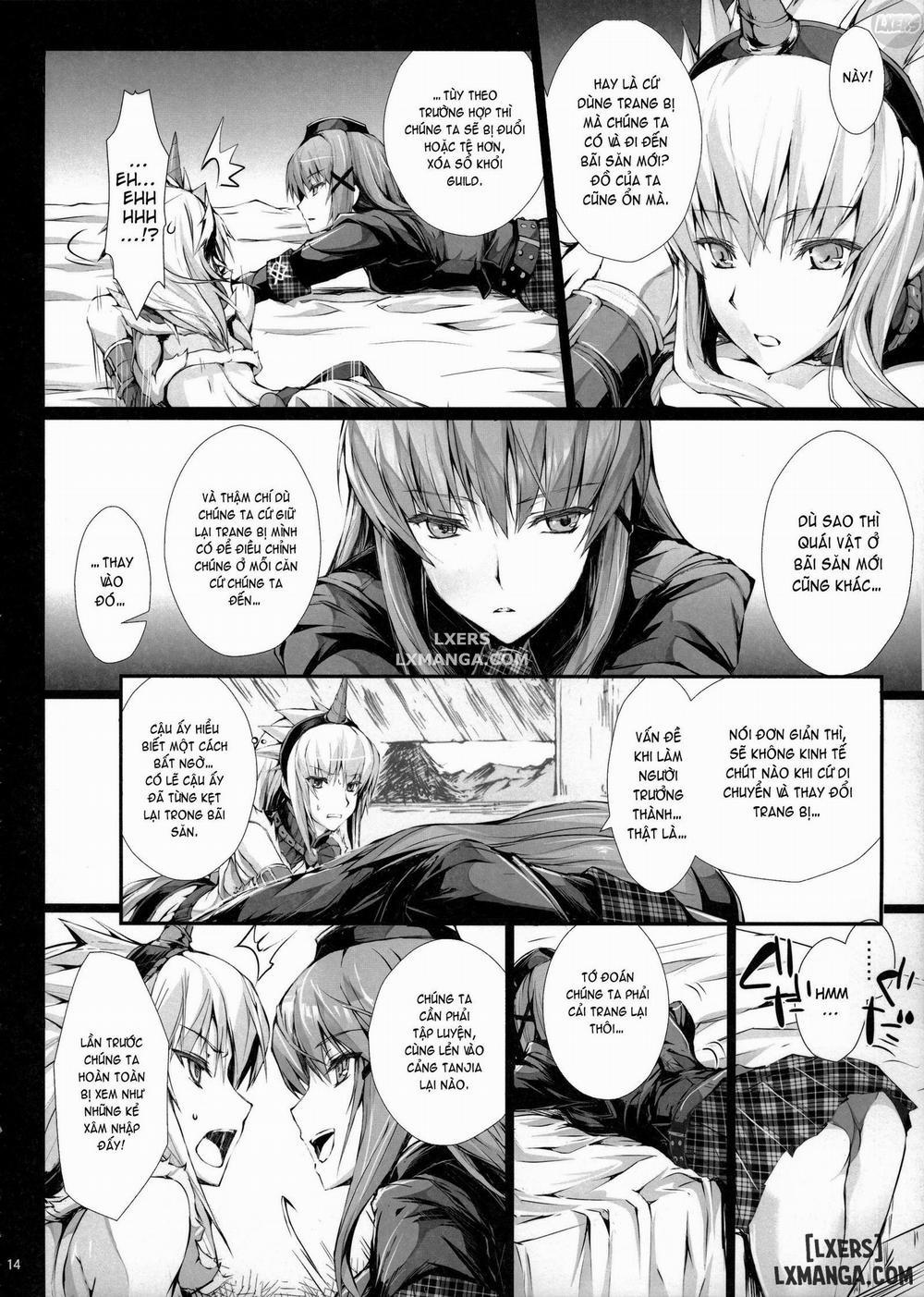 Monhan no Erohon 14 Oneshot trang 12