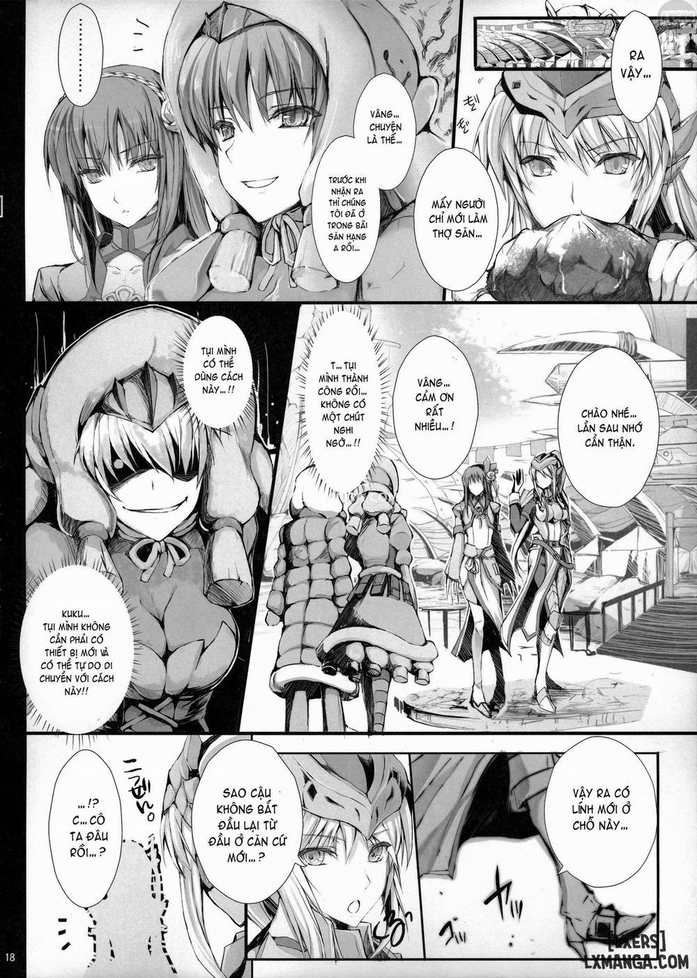 Monhan no Erohon 14 Oneshot trang 16