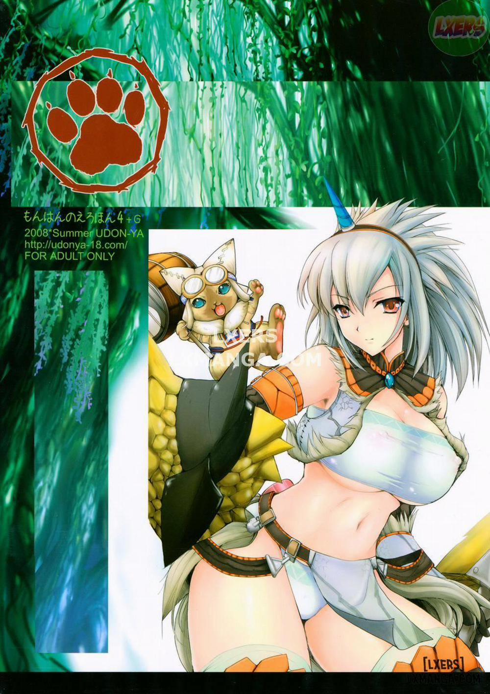 Monhan no Erohon 4 Oneshot trang 1