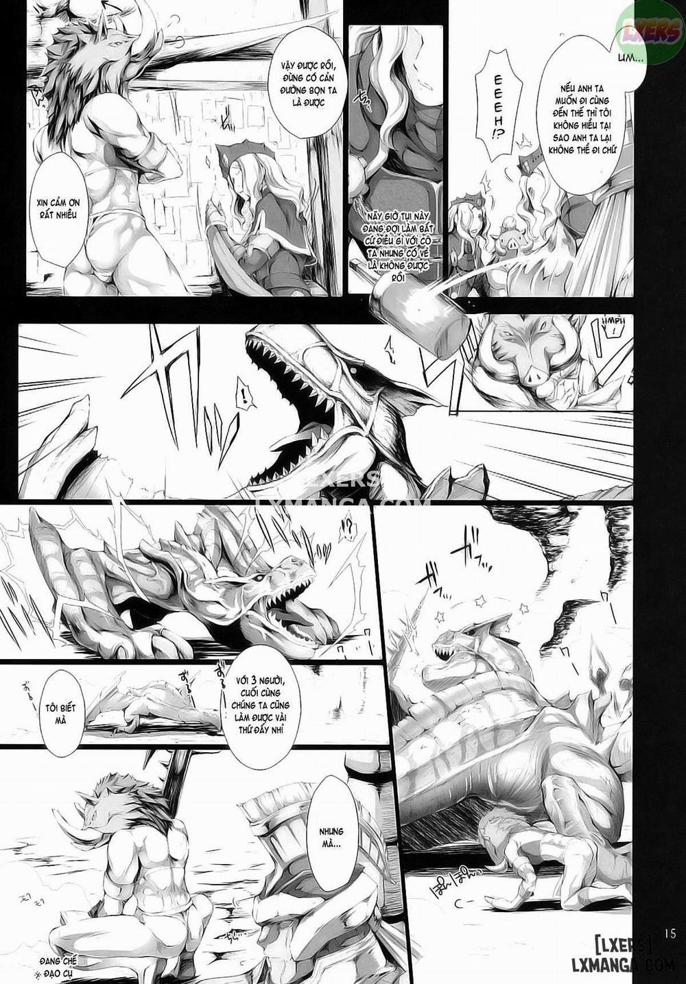 Monhan no Erohon 9 Oneshot trang 12