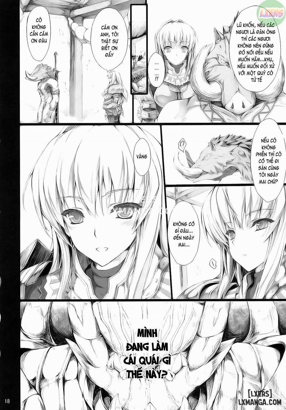 Monhan no Erohon 9 Oneshot trang 15