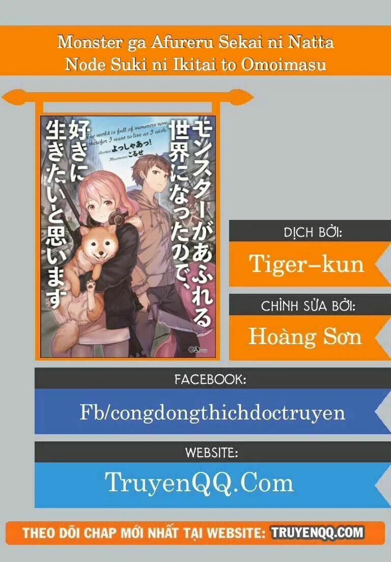 Monster Ga Afureru Sekai Ni Natta Node Suki Ni Ikitai To Omoimasu 2 trang 0
