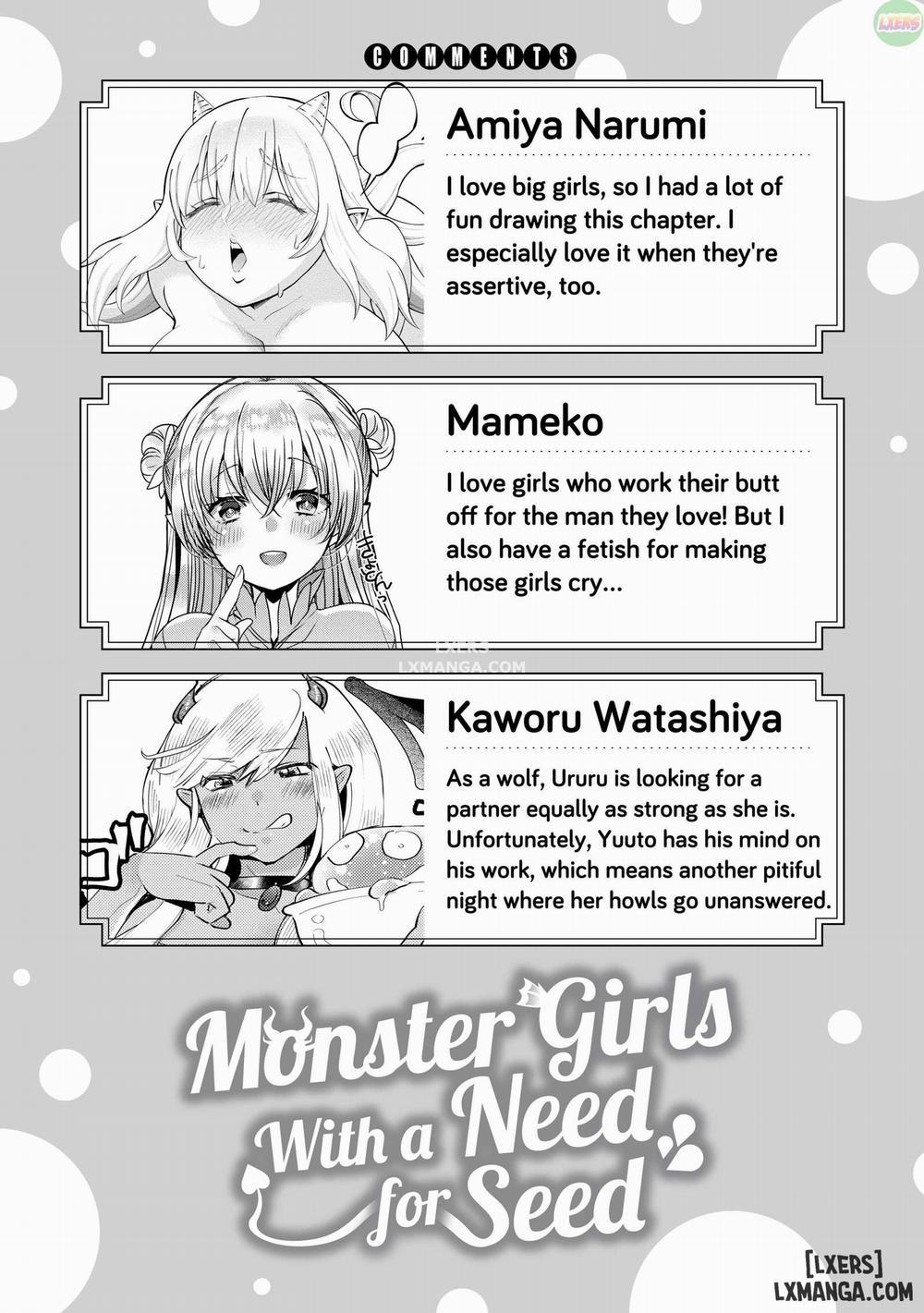 Monster Girls with a Need for Seed 12 END trang 42