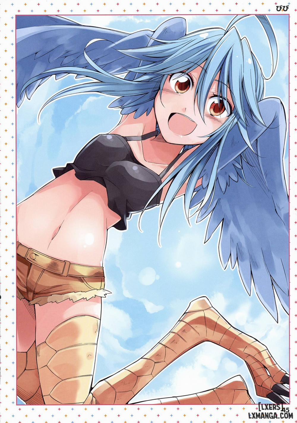 Monster Musume no Iru Nichijou - ANOTHER CREATOR VISUAL FAN BOOK Oneshot trang 44