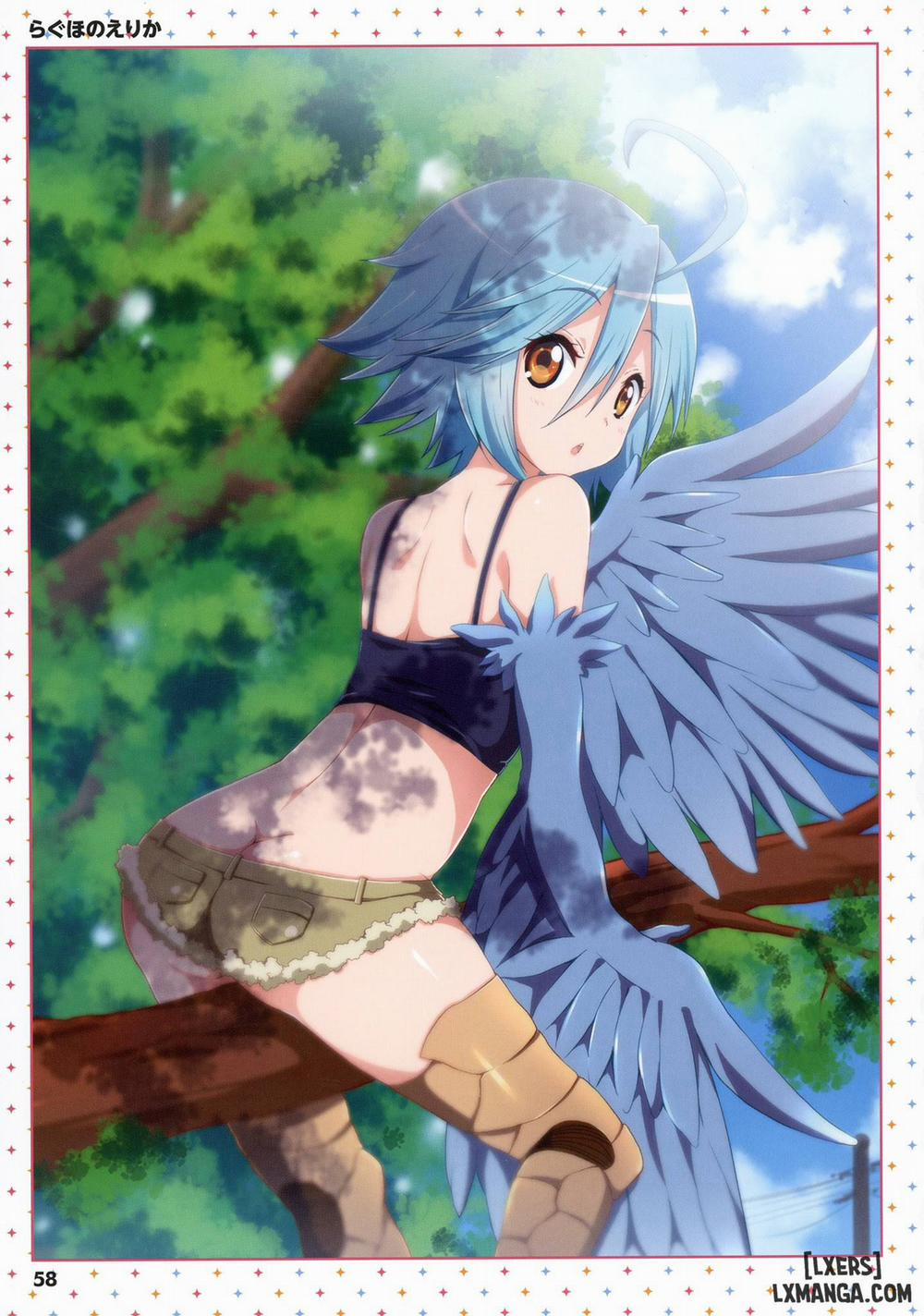 Monster Musume no Iru Nichijou - ANOTHER CREATOR VISUAL FAN BOOK Oneshot trang 57