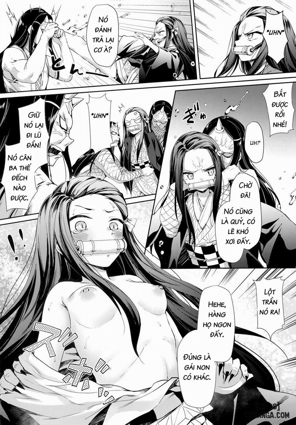 Moshi Nezuko ga Warui Hito ni Tsukamattara Oneshot trang 3