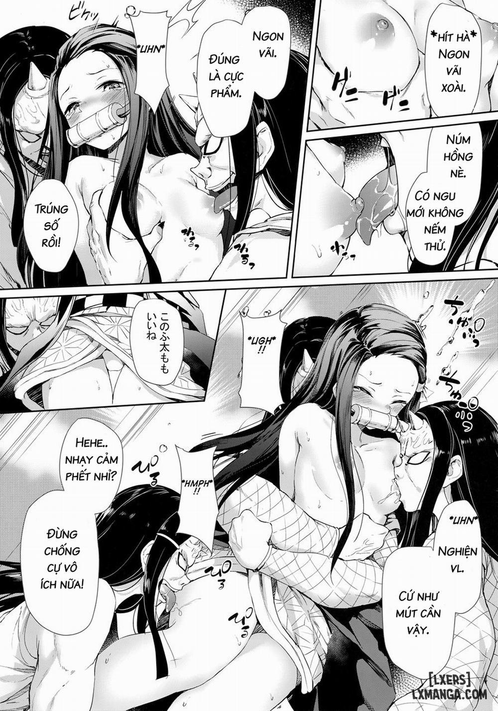 Moshi Nezuko ga Warui Hito ni Tsukamattara Oneshot trang 4