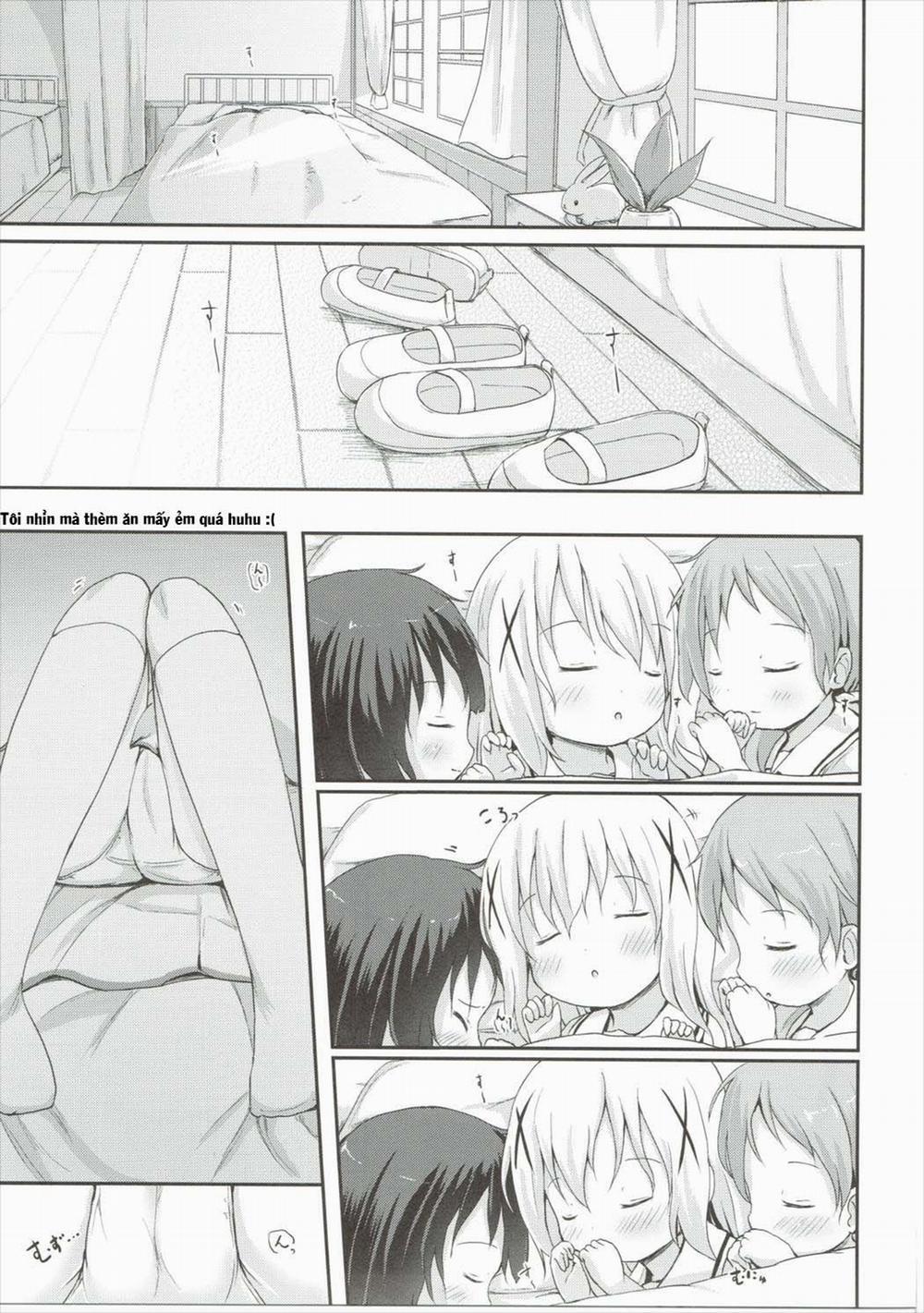 Moshikashite, Chino-chan Onesho Shichatta no?? 2 (Gochuumon wa Usagi desu ka?) Oneshot trang 13
