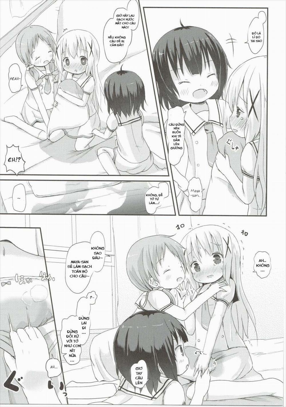 Moshikashite, Chino-chan Onesho Shichatta no?? 2 (Gochuumon wa Usagi desu ka?) Oneshot trang 19