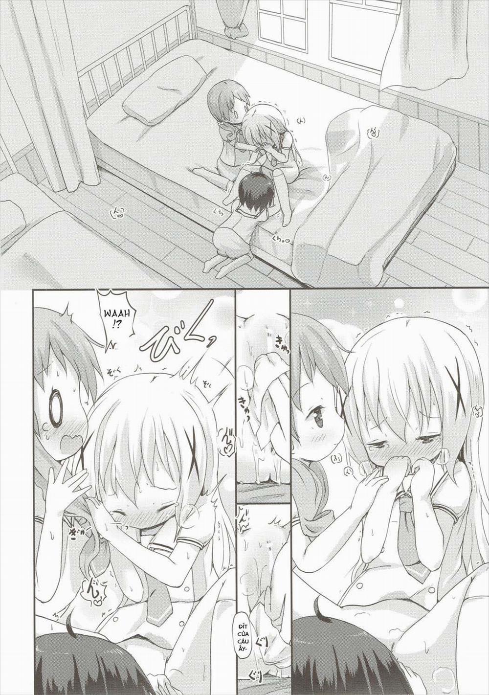 Moshikashite, Chino-chan Onesho Shichatta no?? 2 (Gochuumon wa Usagi desu ka?) Oneshot trang 21