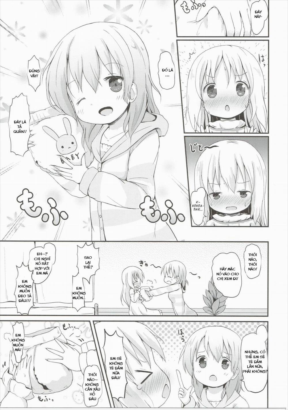Moshikashite, Chino-chan Onesho Shichatta no?? 2 (Gochuumon wa Usagi desu ka?) Oneshot trang 3