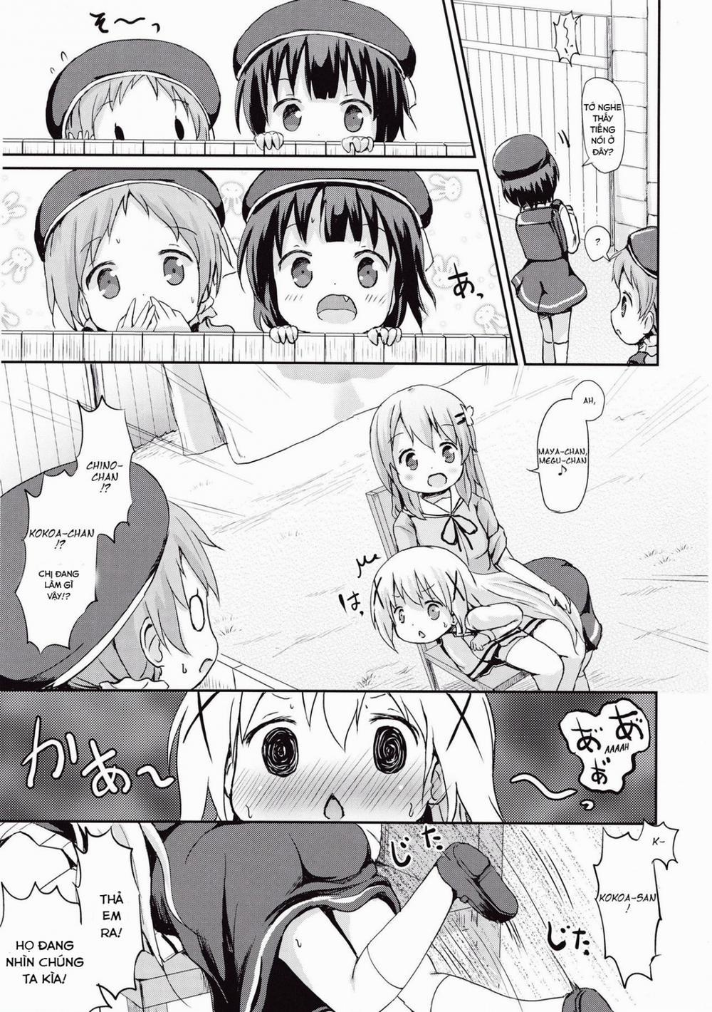 Moshikashite, Chino-chan Onesho Shichatta no?? (Gochuumon wa Usagi desu ka?) Oneshot trang 11