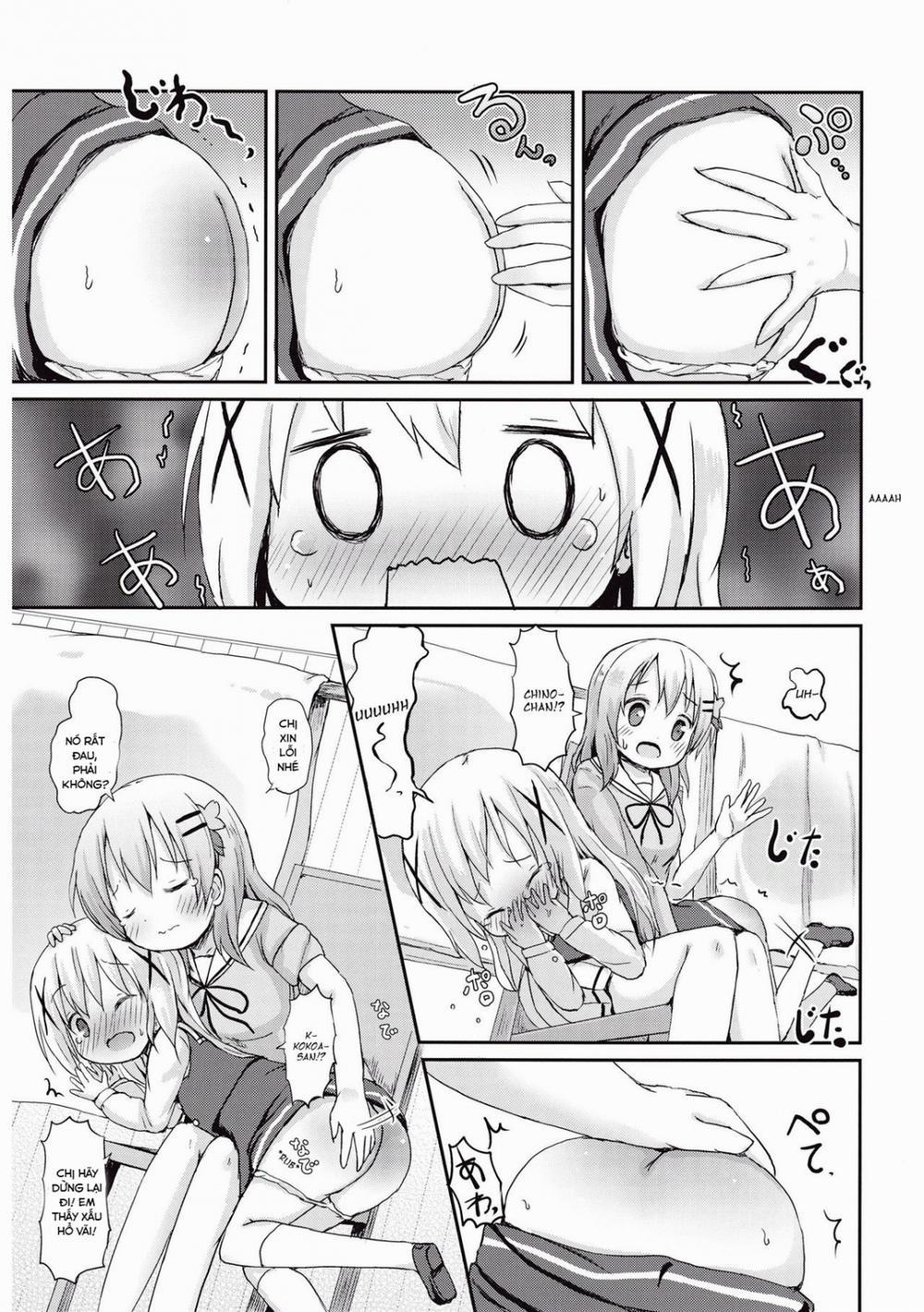 Moshikashite, Chino-chan Onesho Shichatta no?? (Gochuumon wa Usagi desu ka?) Oneshot trang 15