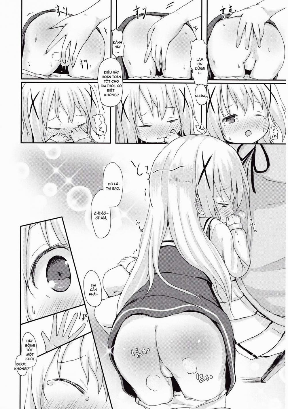 Moshikashite, Chino-chan Onesho Shichatta no?? (Gochuumon wa Usagi desu ka?) Oneshot trang 16