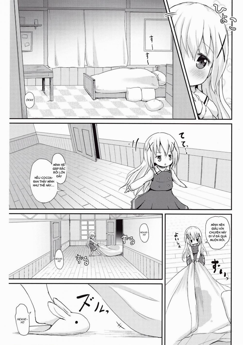 Moshikashite, Chino-chan Onesho Shichatta no?? (Gochuumon wa Usagi desu ka?) Oneshot trang 5