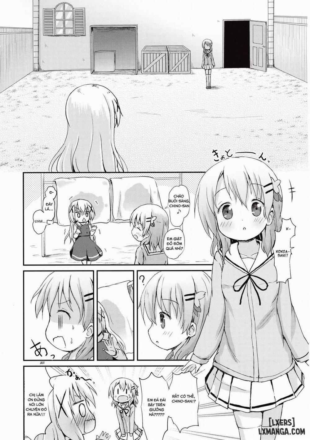 Moshikashite, Chino-chan Onesho Shichatta no Oneshot trang 8