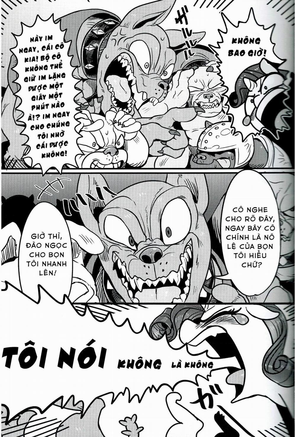 Một buổi sếch giữa ngựa và chó Oneshot trang 4