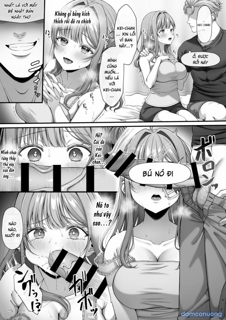 Một Cô Gái Còn Trinh Được Một Sinh Viên Nước Ngoài Đến Khen Ngợi Bằng Ánh Mắt Say Mê OneShot trang 15