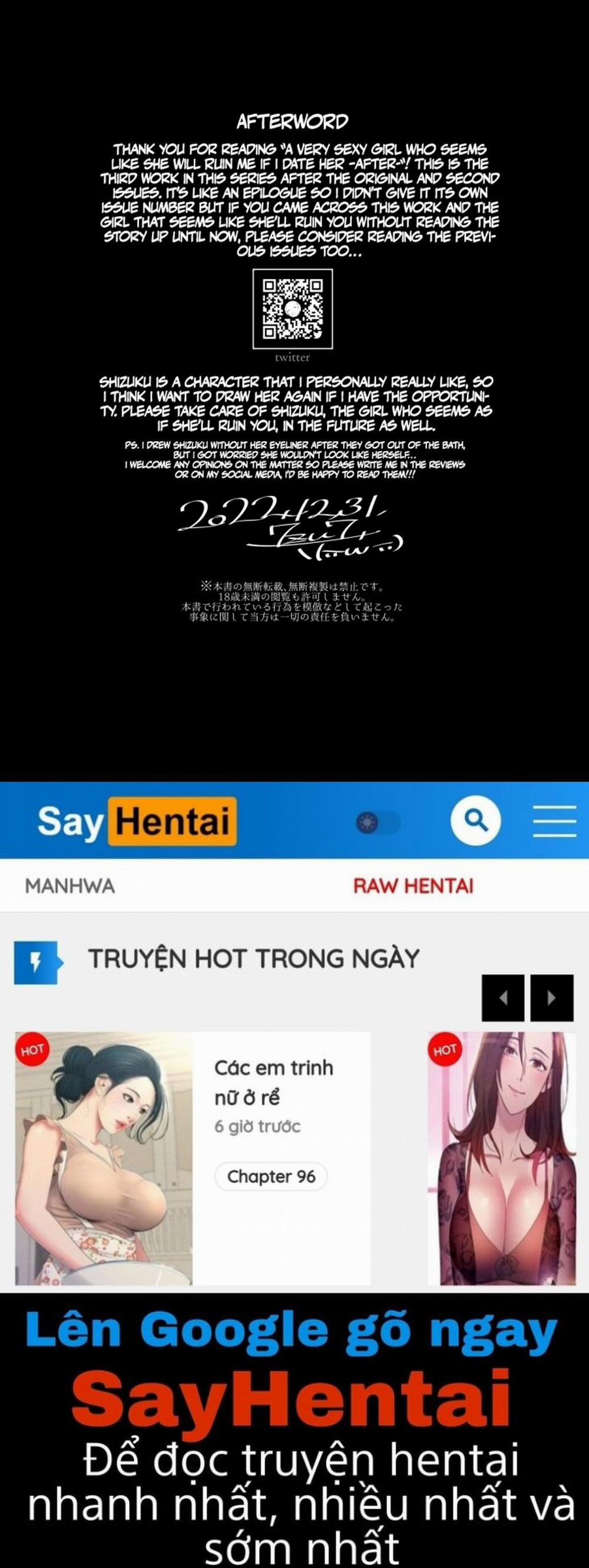 Một Cô Gái Quyến Rũ Người Mà Sẽ Hủy Hoại Tôi Nếu Tôi Hẹn Hò Với Cô Ấy Một Cô Gái Quyến Rũ Người Mà Sẽ Hủy Hoại Tôi Nếu Tôi Hẹn Hò Với Cô Ấy - Oneshot trang 52