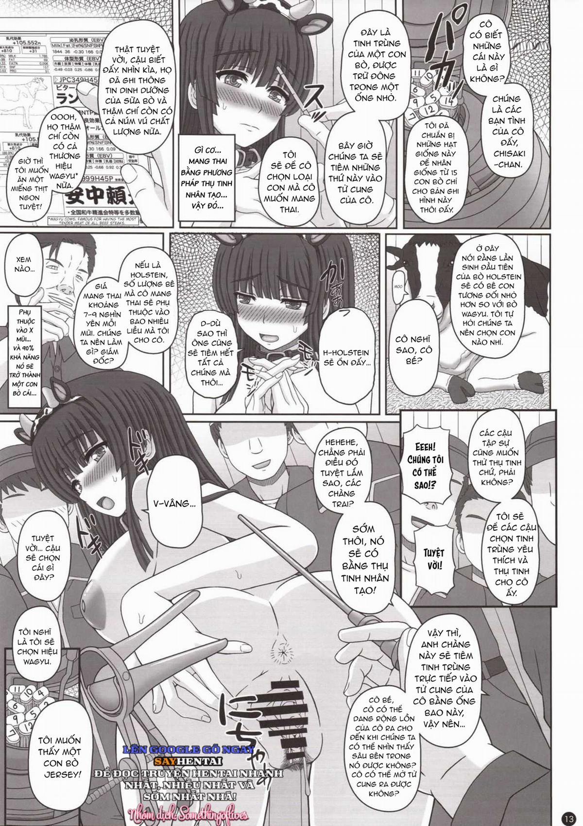 Một cô gái trẻ được thụ tinh và giao phối bởi một con bò 1 trang 11