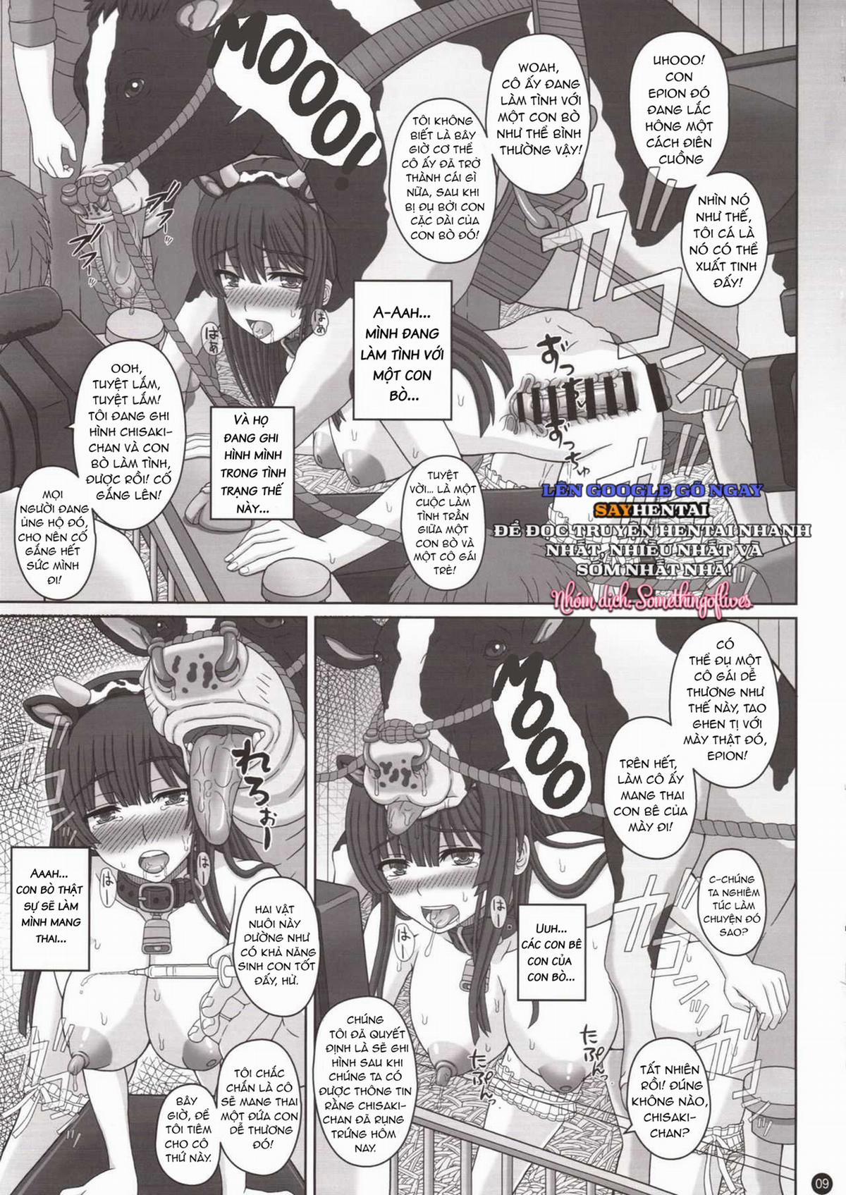 Một cô gái trẻ được thụ tinh và giao phối bởi một con bò 1 trang 7