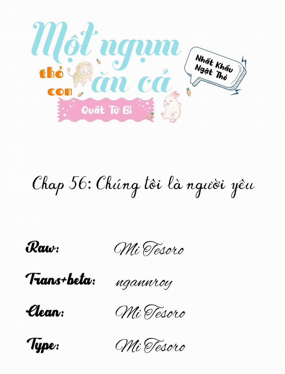 Một Ngụm Ăn Cả Thỏ Con 56 trang 0