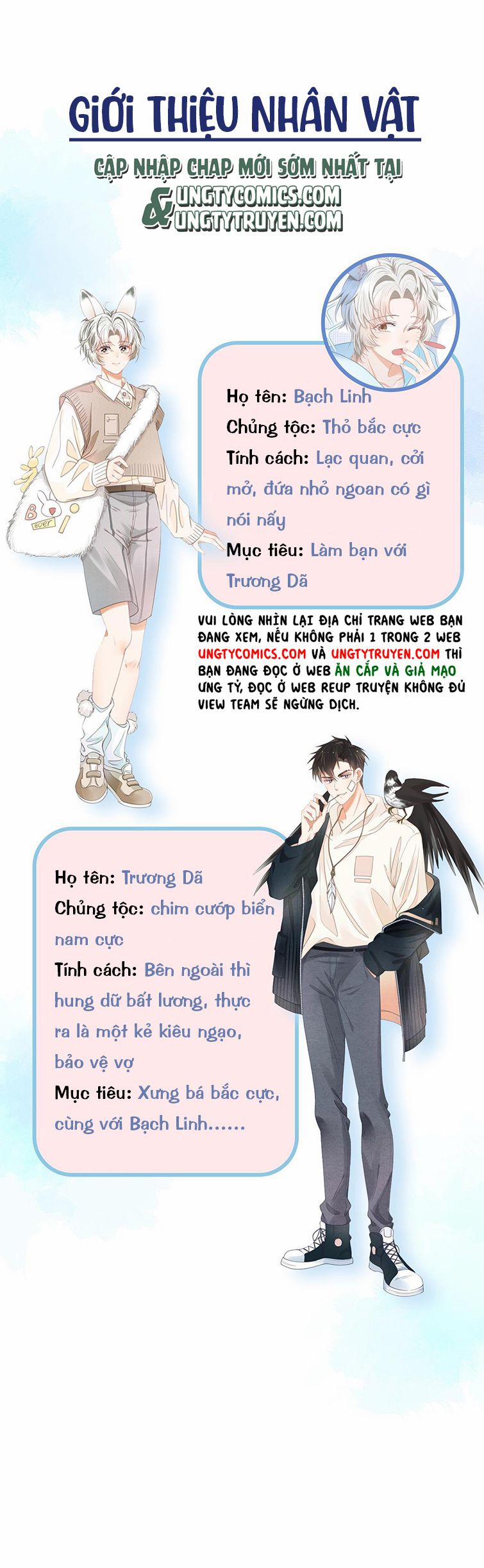 Một Ngụm Ăn Thỏ Phần 0 Giới Thiệu Nhân Vật trang 1