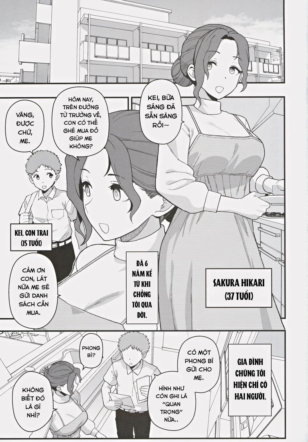 Một người mẹ và người lạ được chọn để chống lại tỷ lệ sinh giảm Oneshot trang 2