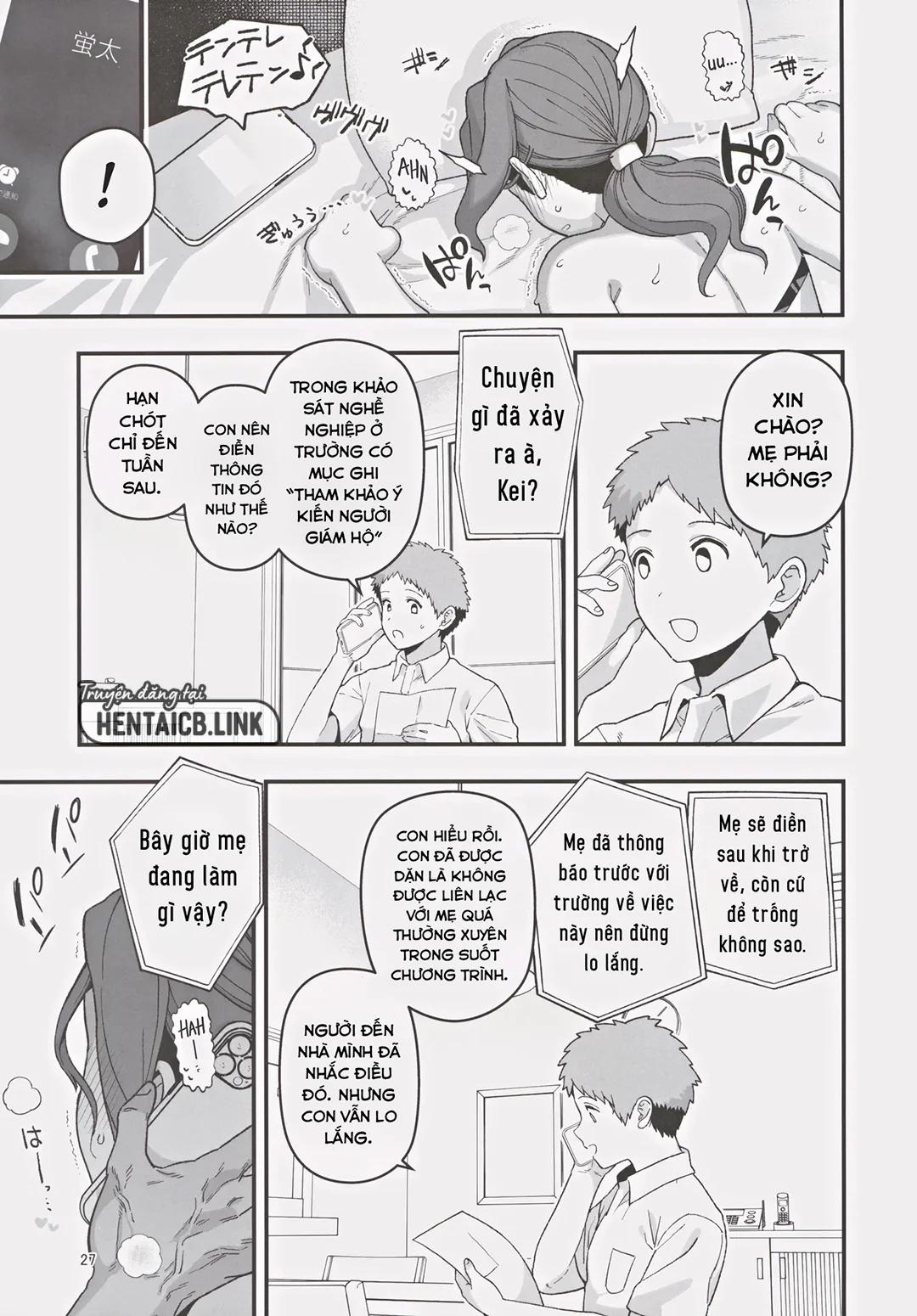 Một người mẹ và người lạ được chọn để chống lại tỷ lệ sinh giảm Oneshot trang 28