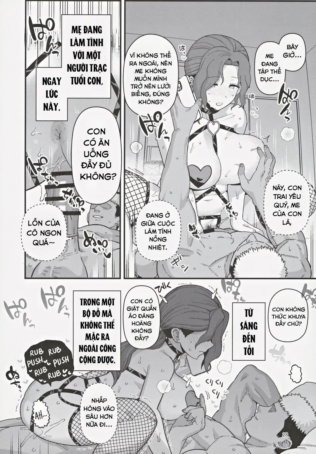 Một người mẹ và người lạ được chọn để chống lại tỷ lệ sinh giảm Oneshot trang 29