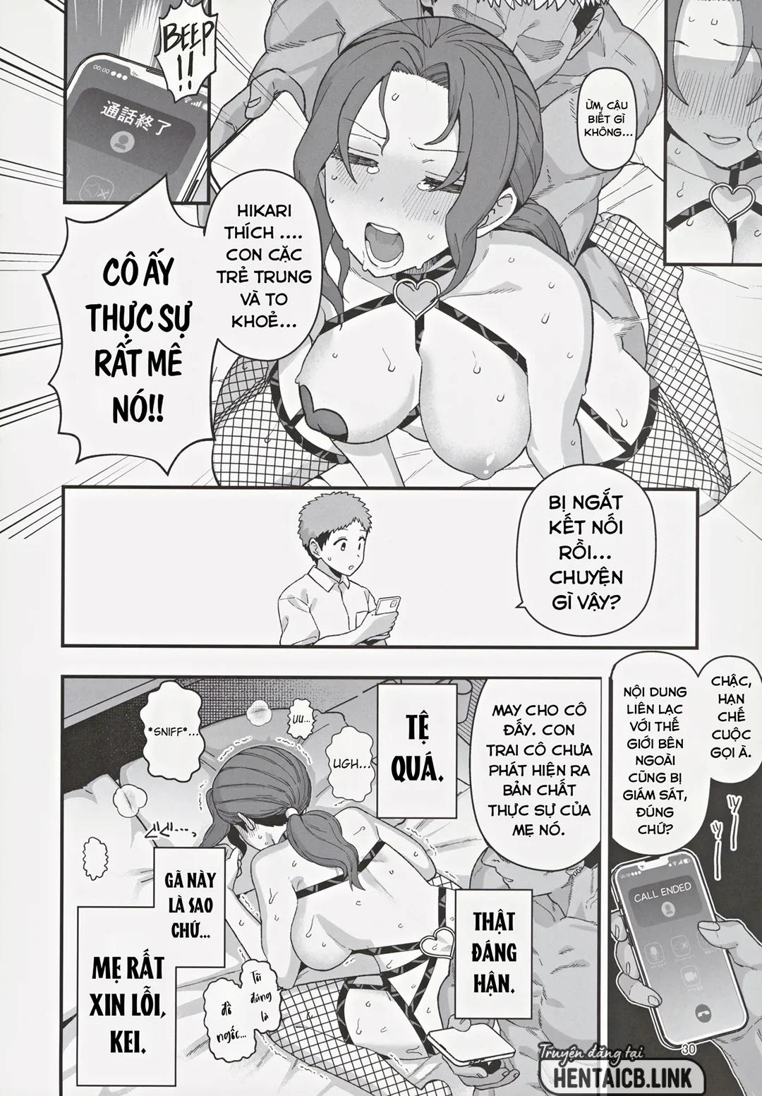 Một người mẹ và người lạ được chọn để chống lại tỷ lệ sinh giảm Oneshot trang 31