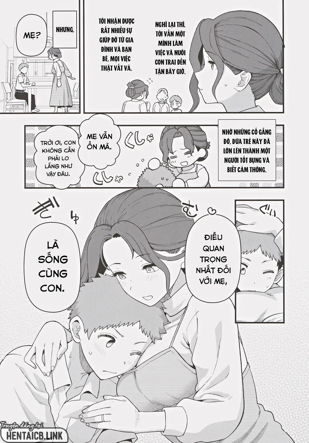 Một người mẹ và người lạ được chọn để chống lại tỷ lệ sinh giảm Oneshot trang 4