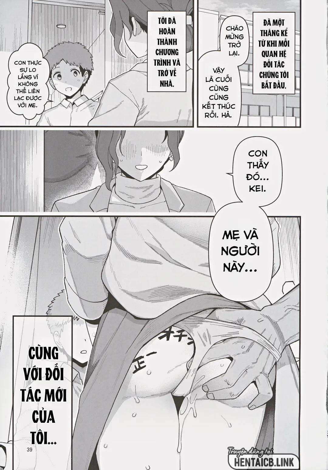 Một người mẹ và người lạ được chọn để chống lại tỷ lệ sinh giảm Oneshot trang 40