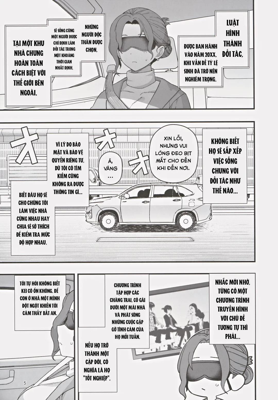 Một người mẹ và người lạ được chọn để chống lại tỷ lệ sinh giảm Oneshot trang 6