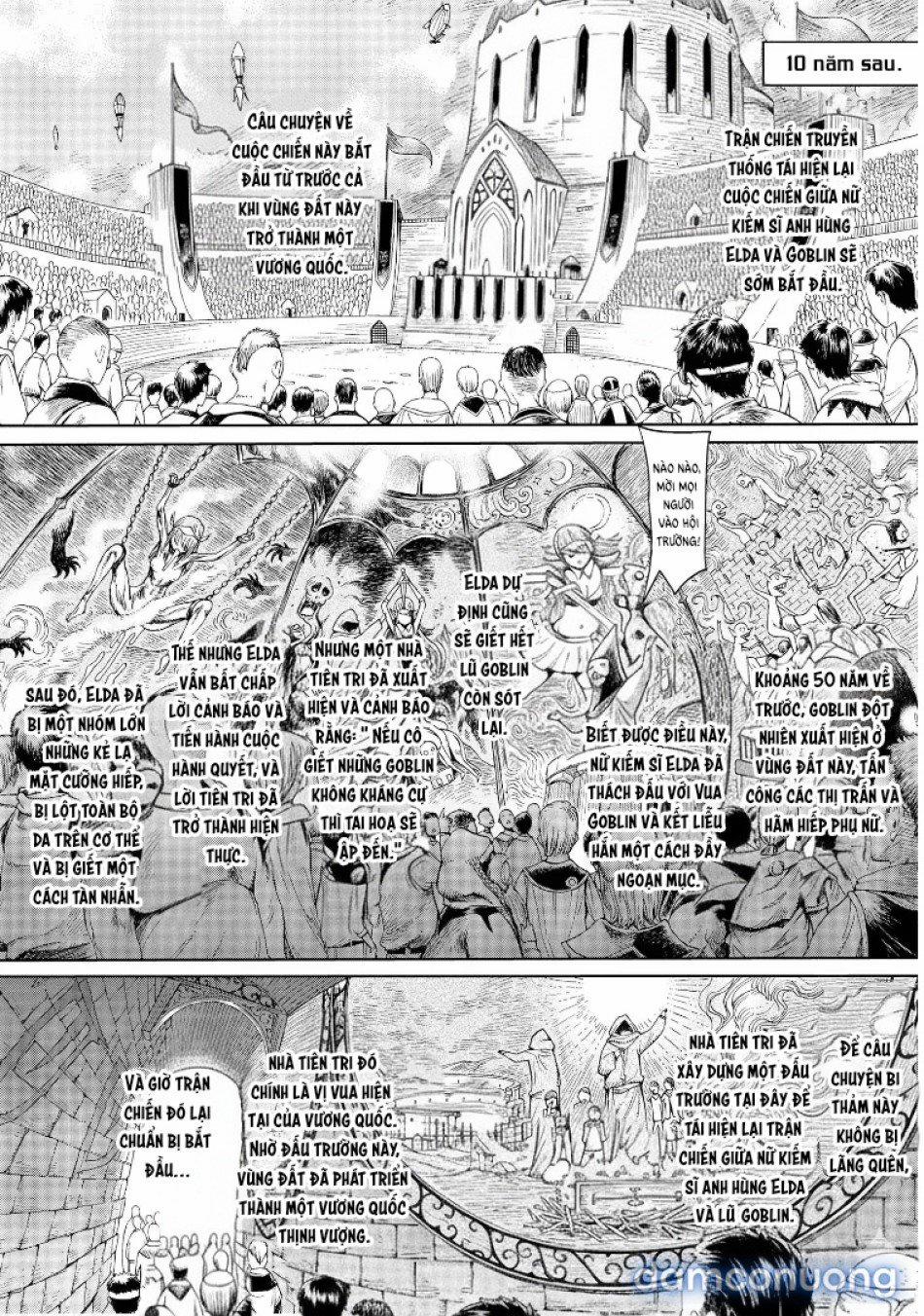 Một Nữ Chiến Binh Đã Rơi Vào Vương Quốc Goblin. 1 trang 8