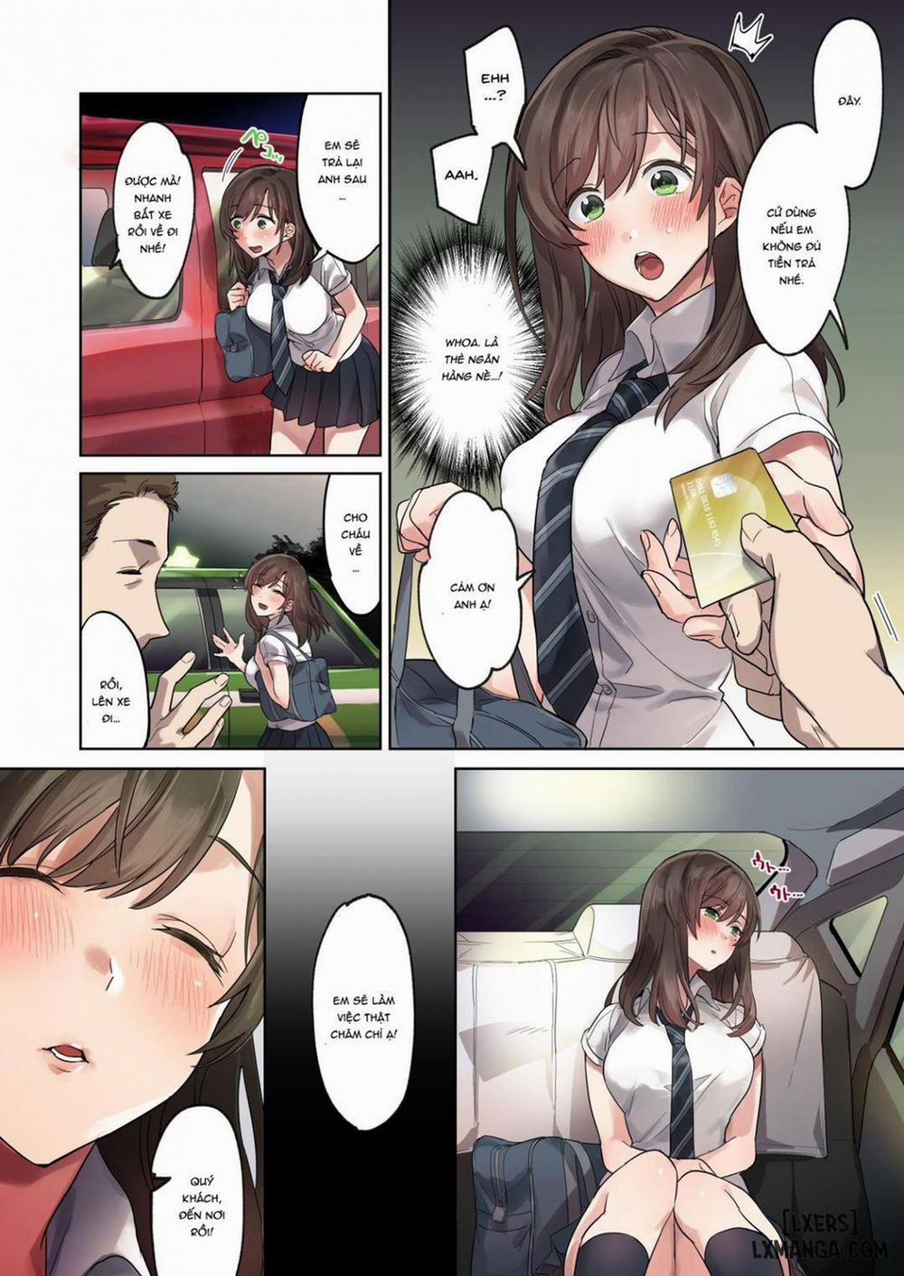 Một sinh viên mới vào thành phố bị người quản lý cửa hàng mà cô tin tưởng cắt mất trinh tiết-Truyện Màu 1 trang 9