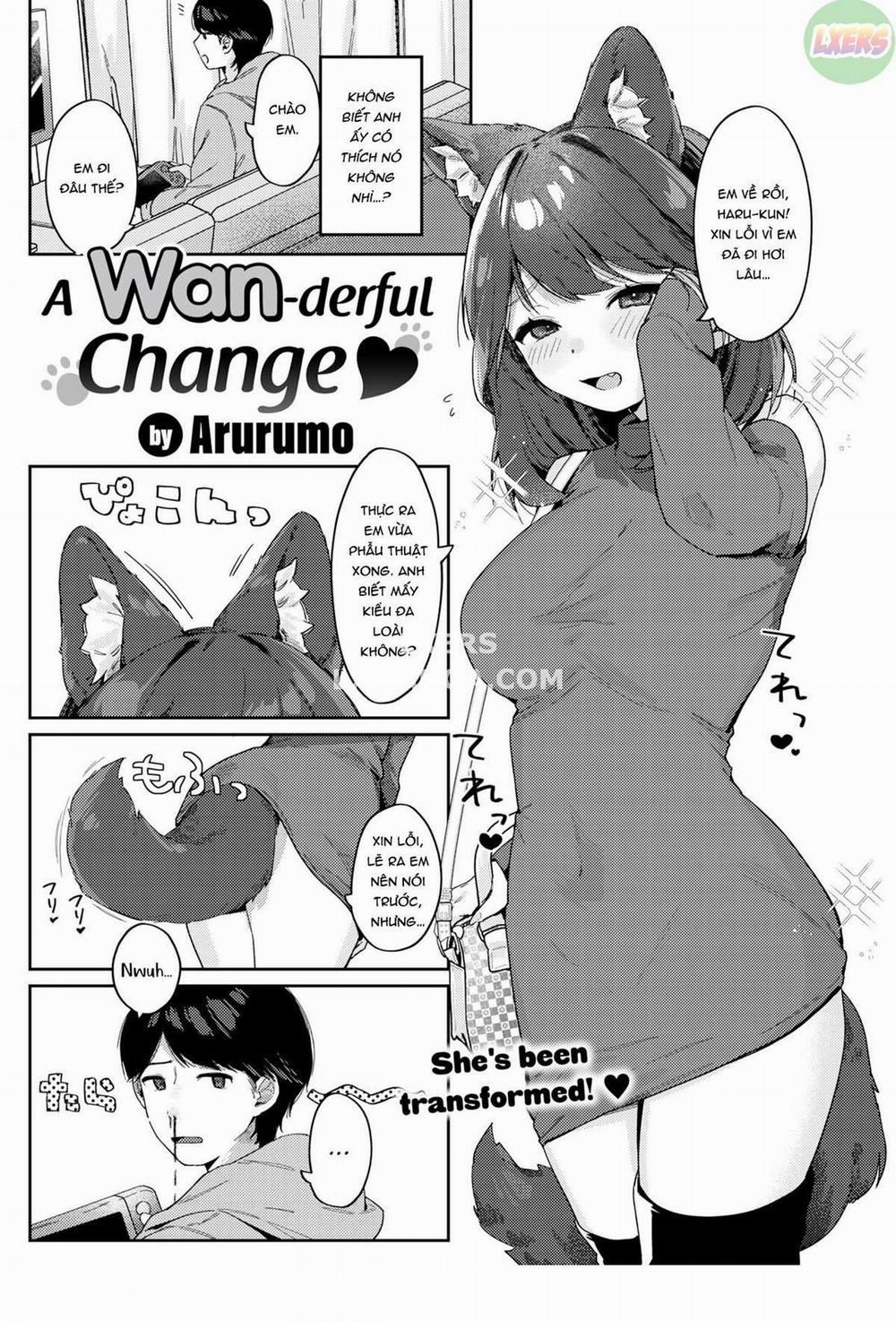 Một Sự Thay Đổi Tuyệt Vời Oneshot trang 3