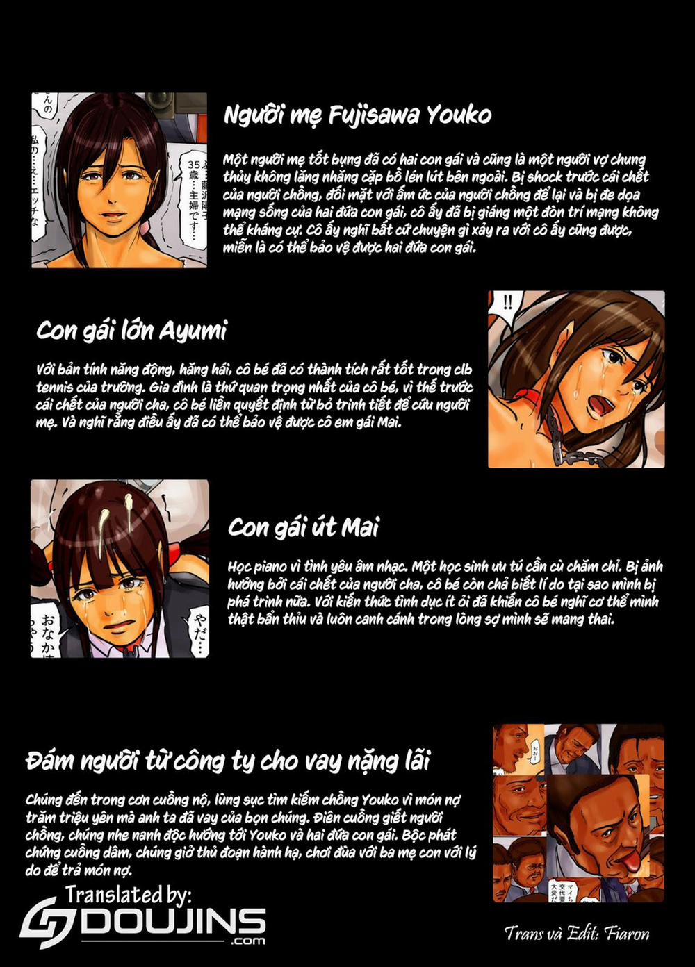 Mother and Daughters in a Cage 2 END trang 3