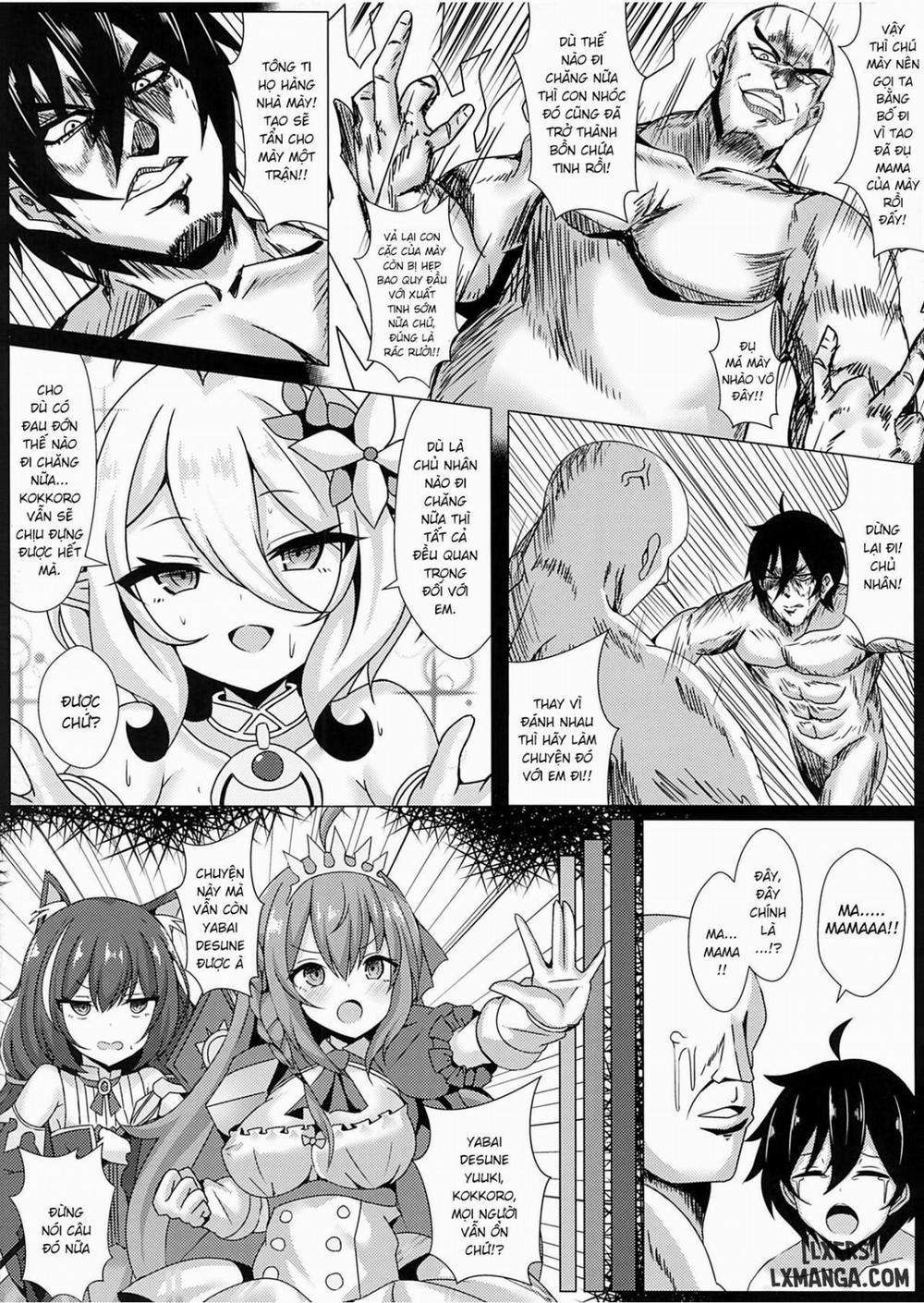 Mother Fucker Doushi! Docchi o Okashite mo Oneshot trang 20