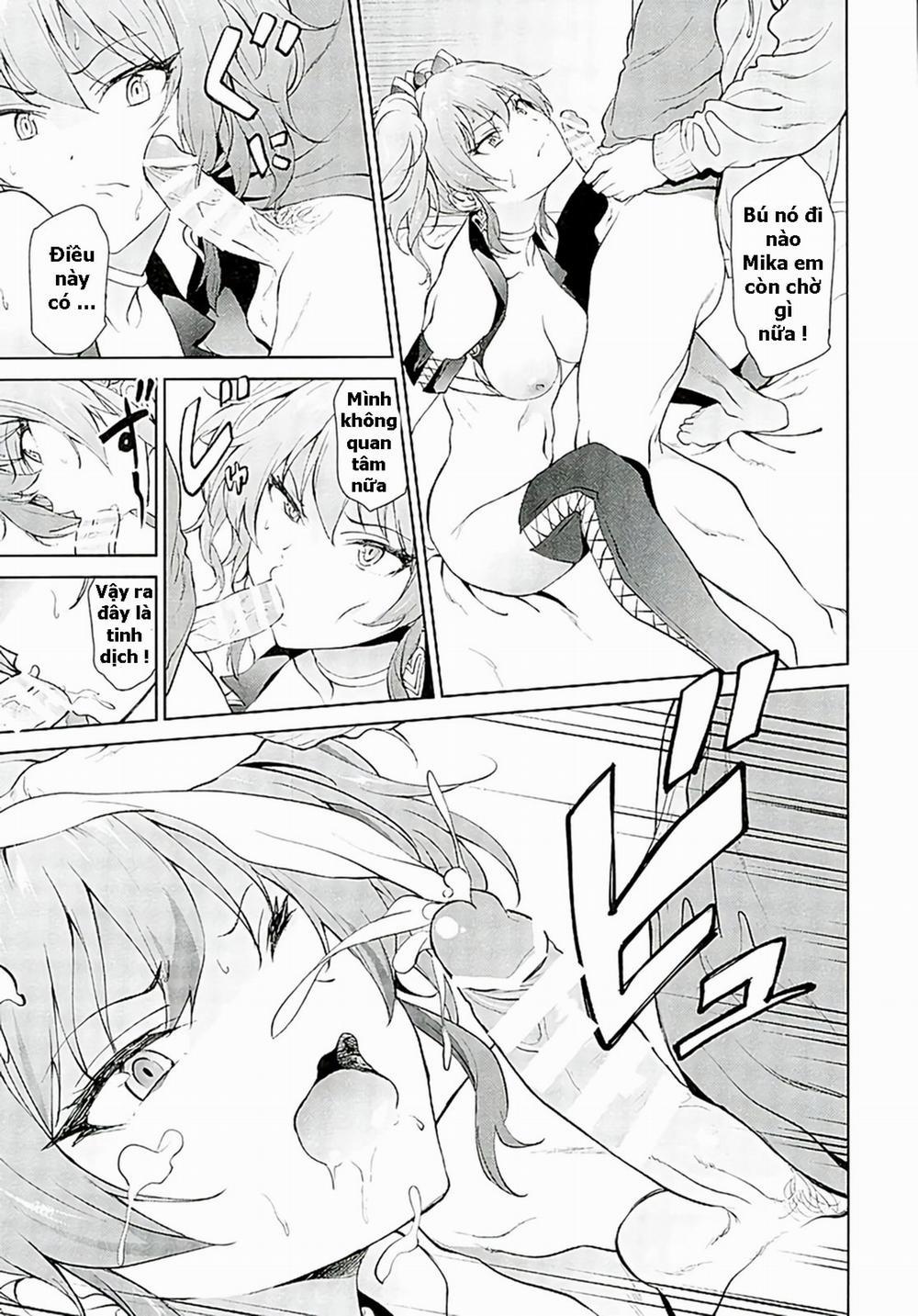 Moto Charisma JK Model Jougasaki Mika AV Debut!! (The Idolmaster) Oneshot trang 6