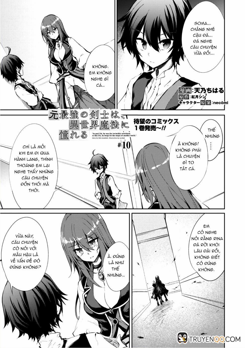 Moto Saikyou No Kenshi Wa, Isekai Mahou Ni Akogareru 10 trang 1